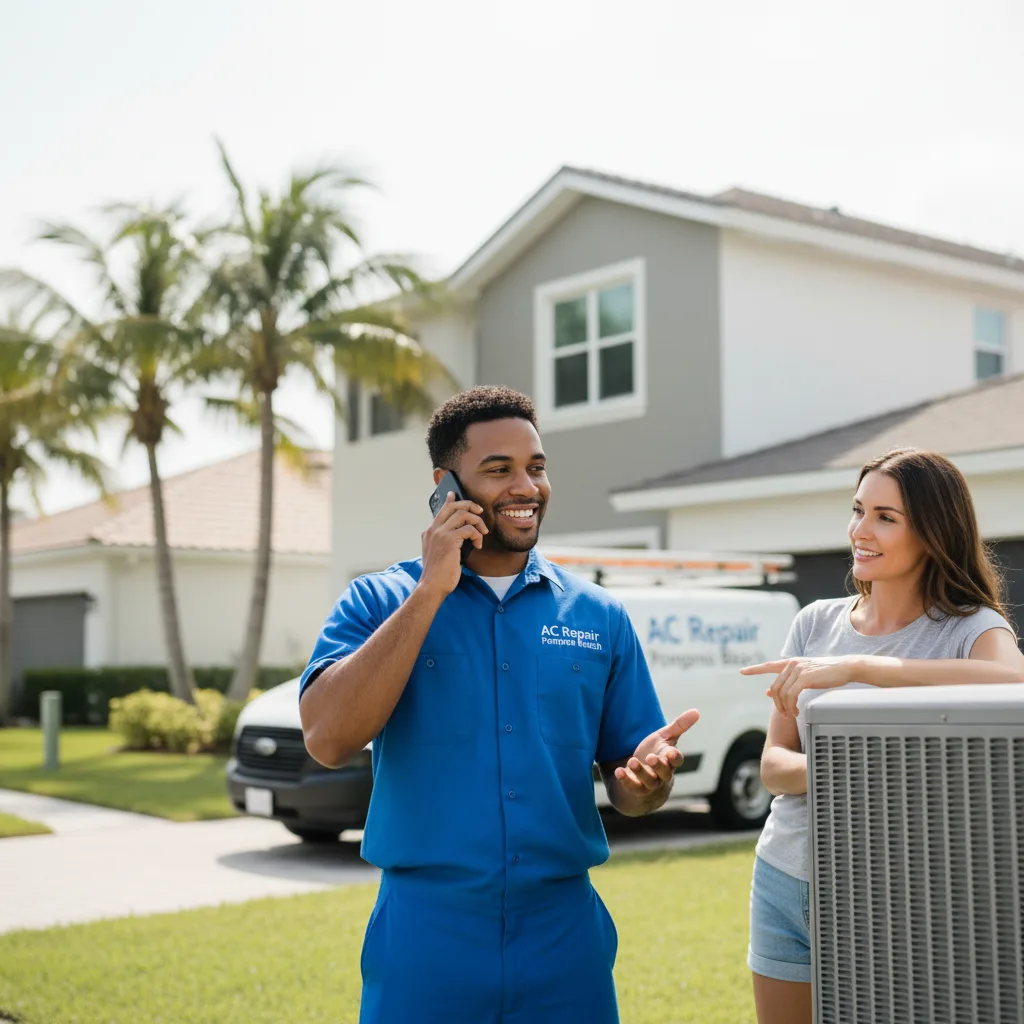 AC Repair Pompano Beach customer support in Flora